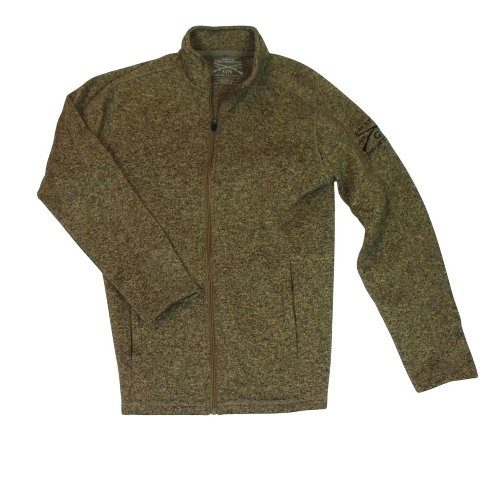 Grunt Style Women's Long Sleeve Full Zip Heather Coat Jacket‎ Size Medium